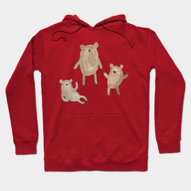 Three Bears Hoodie by Sophie Corrigan